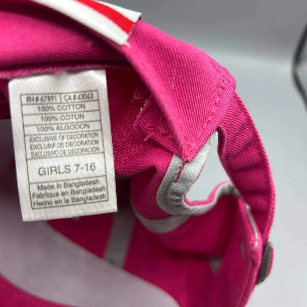 Columbus Blue Jackets Hat Kids Girls Embroidered NHL Strap Back Cap‎ Cotton New
